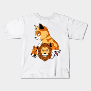 cartoon animals Kids T-Shirt